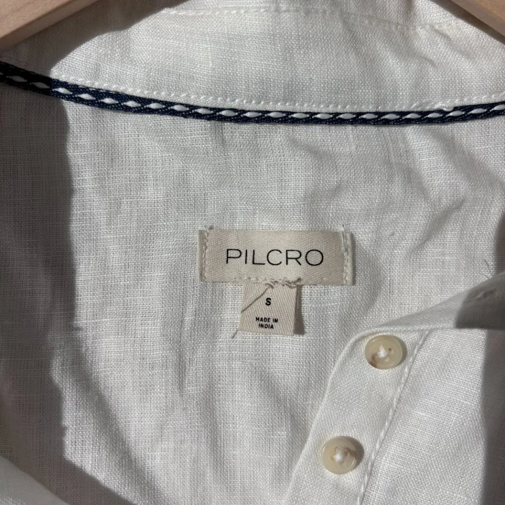 Anthropologie The Tallulah Double Puff-sleeve Blouse by Pilcro